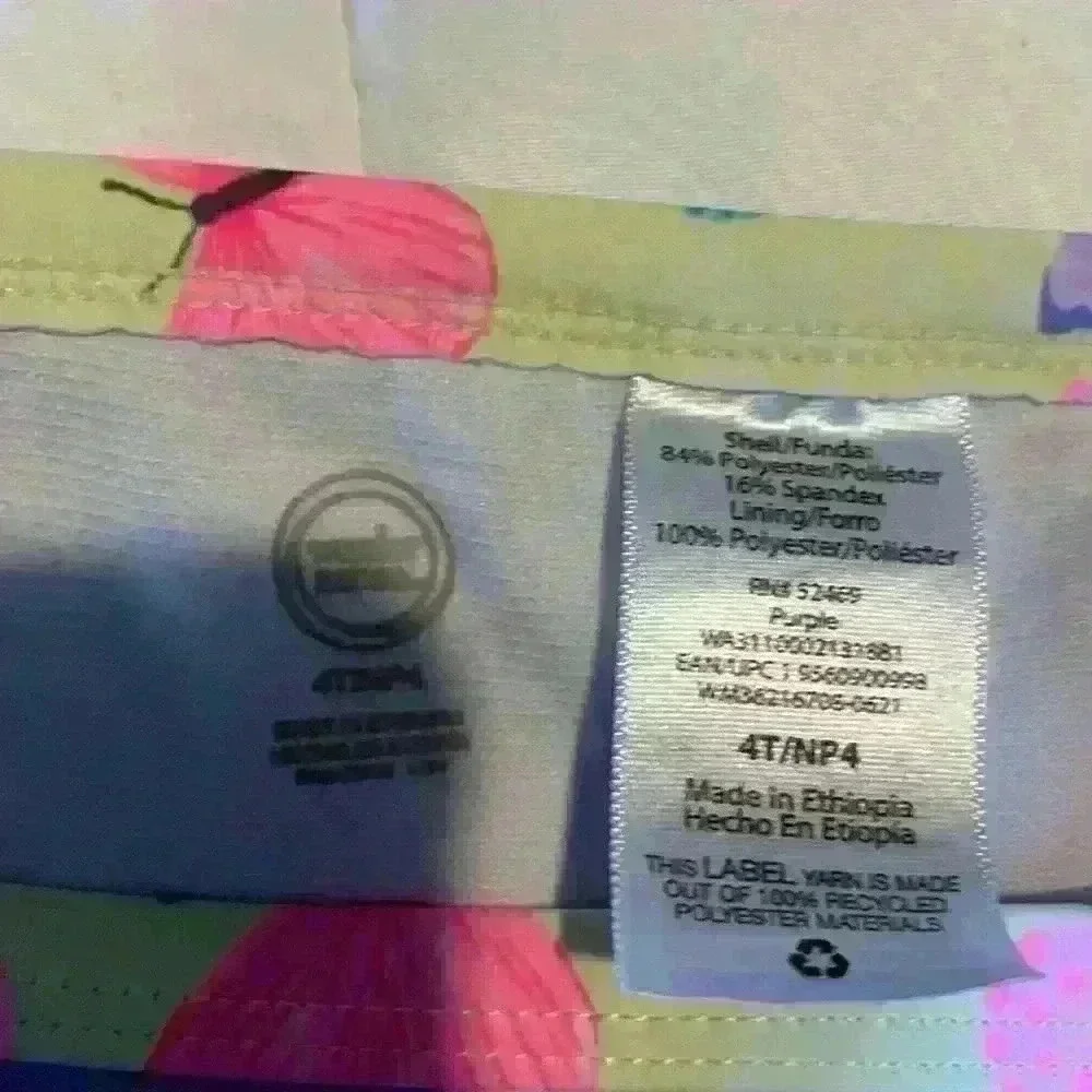 Toddler swimsuit size 4